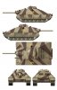 Das Werk DW35019 Schwerer kleiner Panzerkampfwagen German Heavy Tank Project 1944 (2 in 1) 1/35